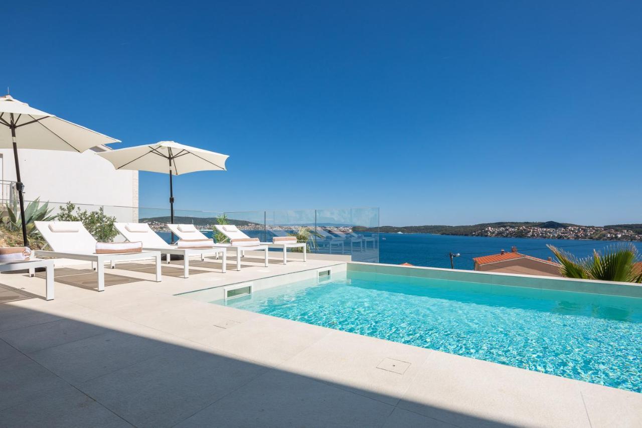 Villa Adria View With Heated Pool I Trogir Dış mekan fotoğraf